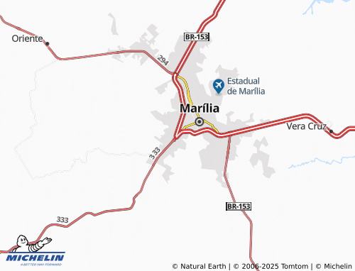 MICHELIN Mirante map - ViaMichelin