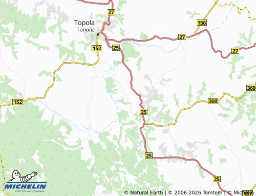 Mapa MICHELIN Ovsište - ViaMichelin
