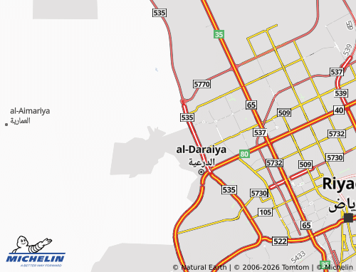 MICHELIN-Landkarte al-Thaleema - ViaMichelin