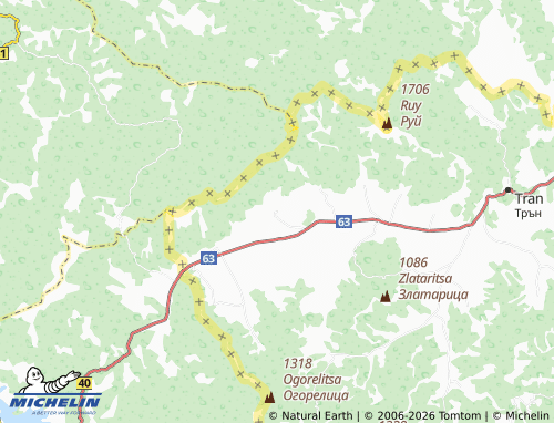 MICHELIN-Landkarte Nasalevtsi - ViaMichelin