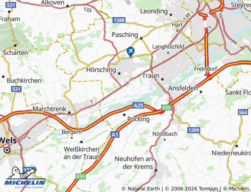MICHELIN Rutzing map - ViaMichelin