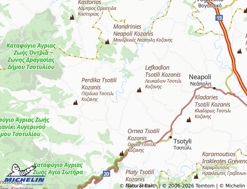 Carte MICHELIN Stavrodromi - ViaMichelin
