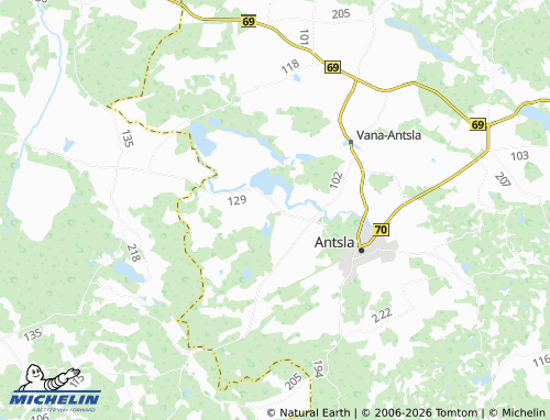 Mappa MICHELIN Kobela - ViaMichelin