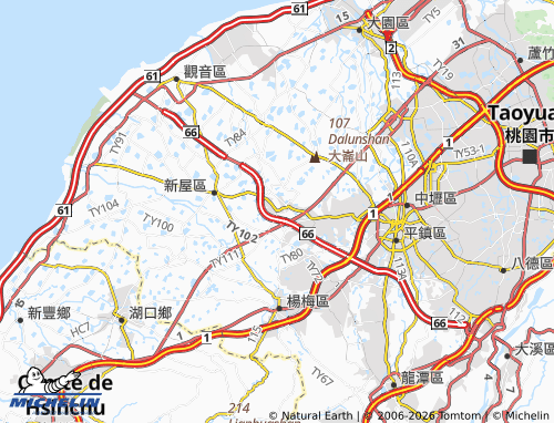 MICHELIN Litouzhou map - ViaMichelin