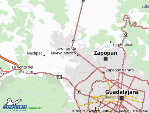 Mapa MICHELIN Praderas de San Antonio - ViaMichelin