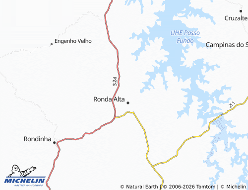 Mapa MICHELIN Santa Barbara - ViaMichelin