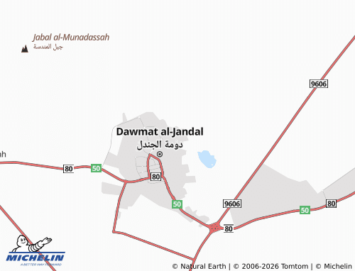 MICHELIN-Landkarte al-Wadi - ViaMichelin