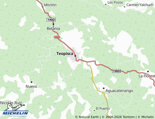 Mapa MICHELIN Amarillo - ViaMichelin