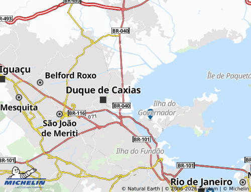 Mapa MICHELIN Parque Sarapuí - ViaMichelin