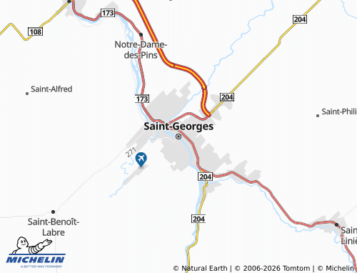 Kaart MICHELIN Saint-Georges - ViaMichelin