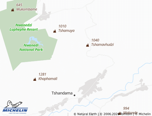 MICHELIN-Landkarte Ngalavhani - ViaMichelin