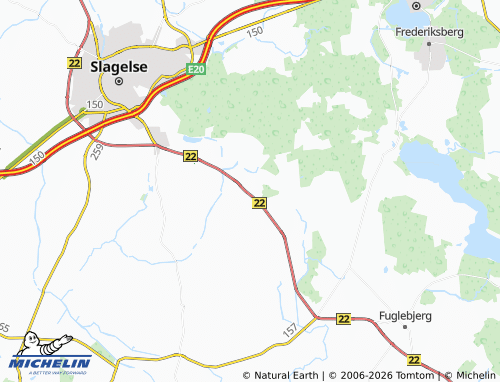 Mappa MICHELIN Sørbymagle - ViaMichelin