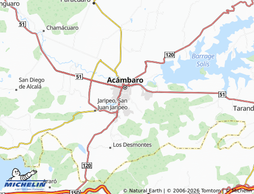 MICHELIN Lomas Verdes map - ViaMichelin