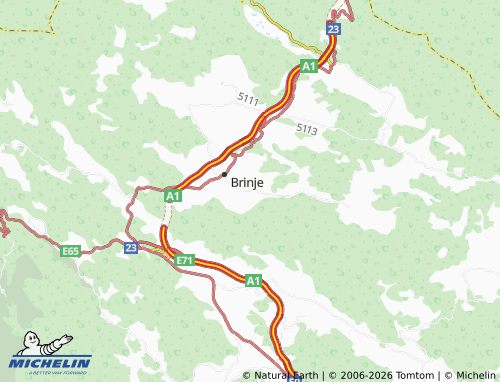 MICHELIN-Landkarte Umac - ViaMichelin