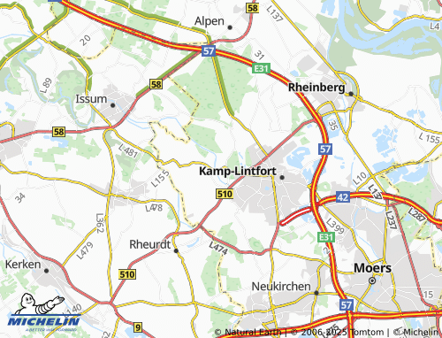 Carte MICHELIN Kamperbrück - ViaMichelin