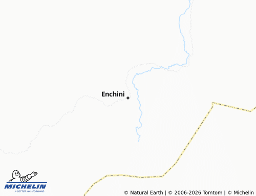 MICHELIN Enchini map - ViaMichelin