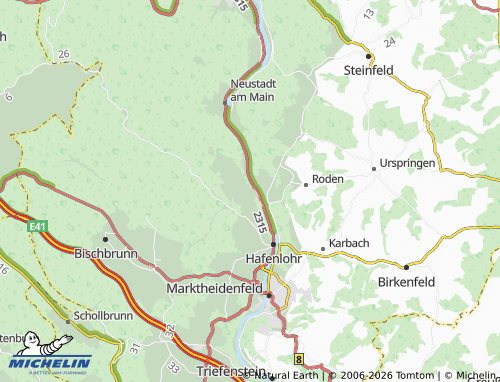 Mappa MICHELIN Bergrothenfels - ViaMichelin