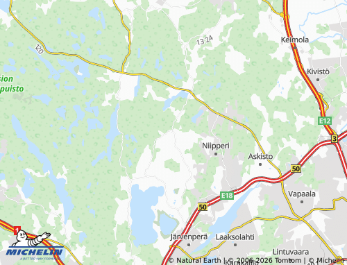 MICHELIN Röylä map - ViaMichelin