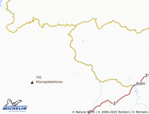 MICHELIN Mangaotaki map - ViaMichelin
