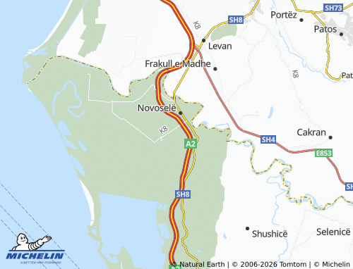 MICHELIN-Landkarte Aliban - ViaMichelin