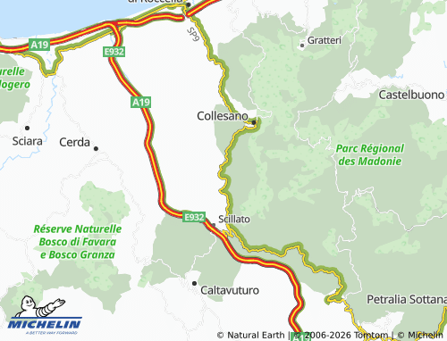 MICHELIN Borgo Eras A map - ViaMichelin