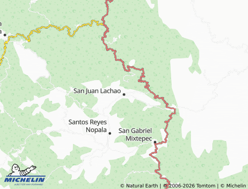 MICHELIN San Juan Lachao map - ViaMichelin