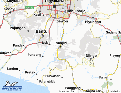 Mapa MICHELIN Imogiri - ViaMichelin