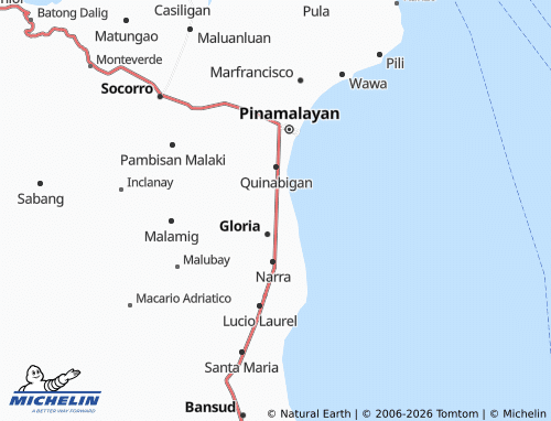 MICHELIN Bulaklakan map - ViaMichelin