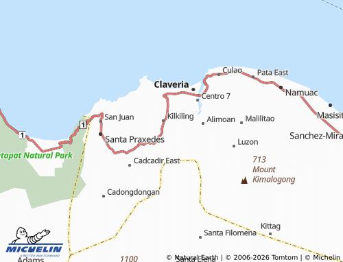 Mappa MICHELIN Nagsabaran - ViaMichelin