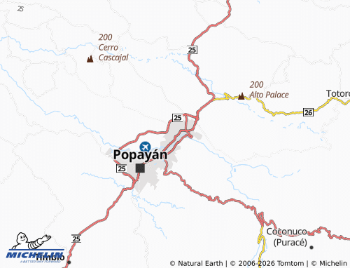 Carte MICHELIN Canales de Brujas - ViaMichelin