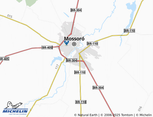 MICHELIN Planalto Treze de Maio map - ViaMichelin