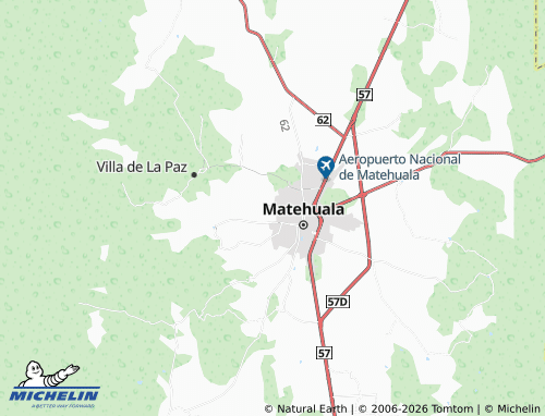 MICHELIN-Landkarte Valle de México - ViaMichelin