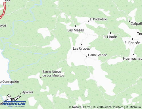 Mappa MICHELIN Rancho Nuevo - ViaMichelin