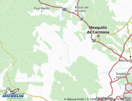 MICHELIN Contreras map - ViaMichelin