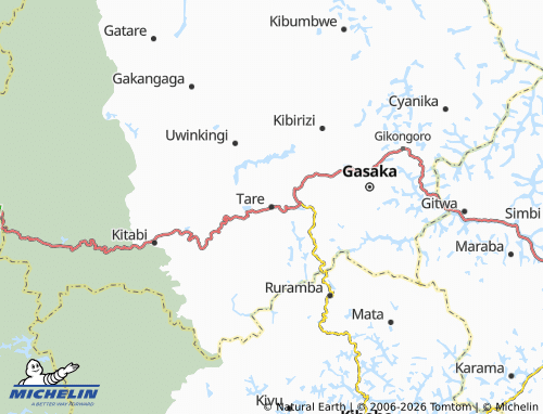 Mappa MICHELIN Tare - ViaMichelin