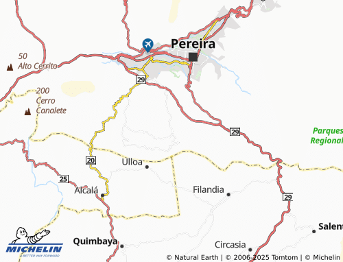 MICHELIN Altagracia map - ViaMichelin