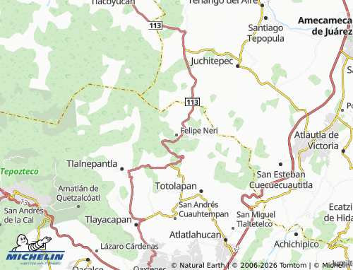 Mapa MICHELIN Felipe Neri - ViaMichelin