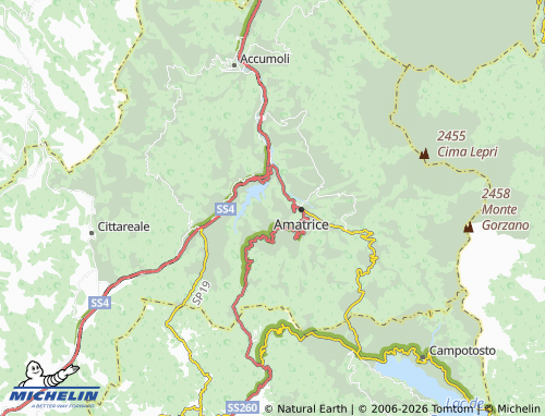 MICHELIN-Landkarte Colli - ViaMichelin
