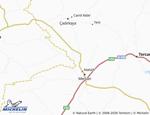Mappa MICHELIN Gökçe - ViaMichelin
