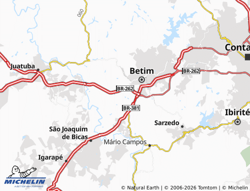 Mappa MICHELIN Aroeiras - ViaMichelin