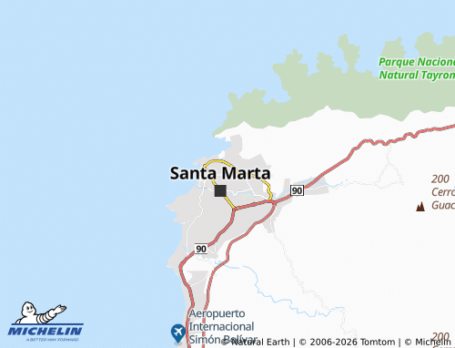 Carte MICHELIN El Recreo - ViaMichelin