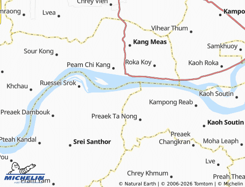 Mapa MICHELIN Kaoh Andaet - ViaMichelin