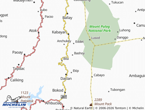 Mappa MICHELIN Bashoy - ViaMichelin
