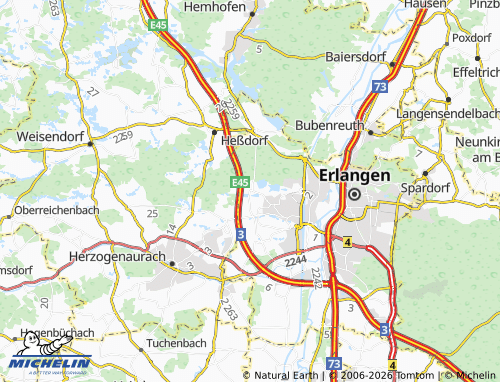 Mappa MICHELIN Kosbach - ViaMichelin