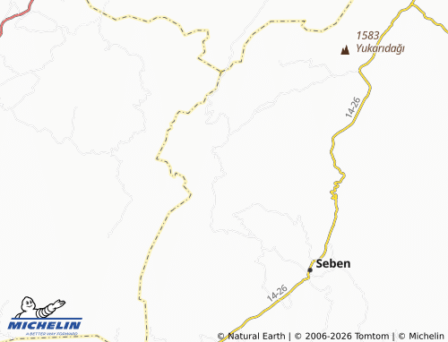 Mappa MICHELIN Dereboyu - ViaMichelin
