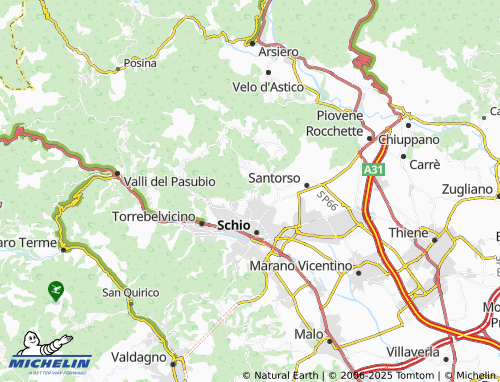 Mapa MICHELIN Capitello - ViaMichelin
