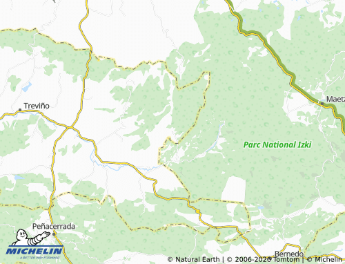 MICHELIN Sáseta map - ViaMichelin