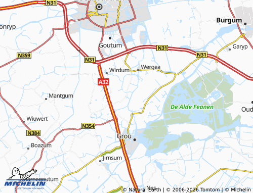 MICHELIN Eagum map - ViaMichelin