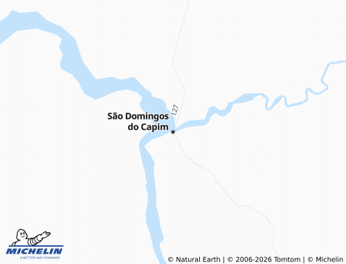 MICHELIN São Domingos do Capim map - ViaMichelin