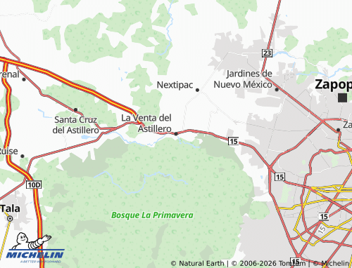 Mappa MICHELIN La Venta del Astillero - ViaMichelin